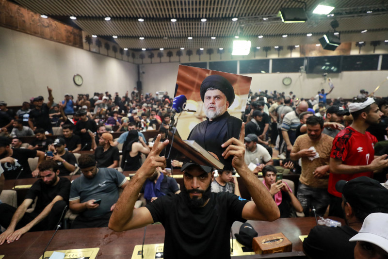 Pro-Sadr protesters vow to continue occupying Iraq Parliament