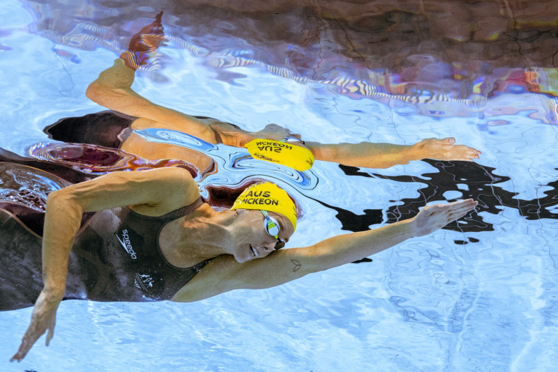 McKeon dazzles in Commonwealth pool as Kenny wins emotional cycling gold