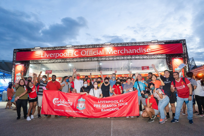 Carlsberg celebrates record-breaking 30-year partnership with Liverpool