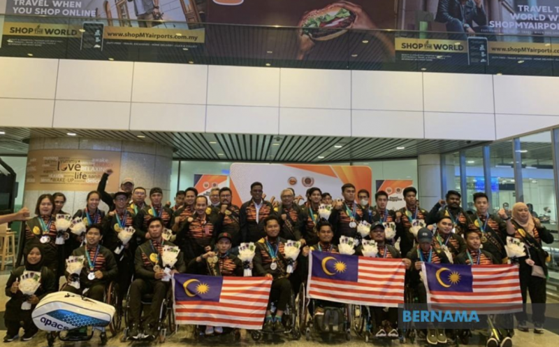 National contingent to Asean Para Games returns to heroes’ welcome