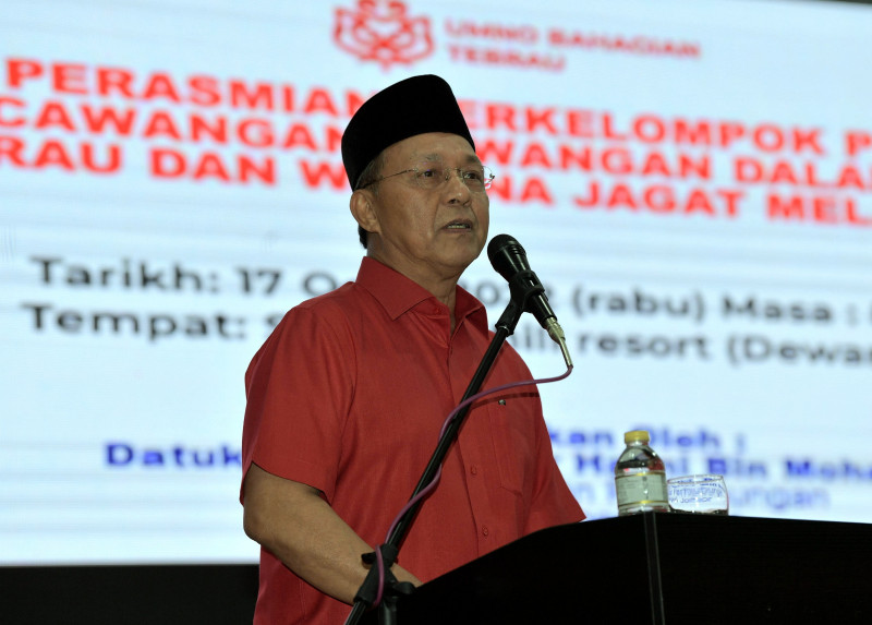 Don’t be overconfident in GE15 due to big state polls win, Hasni warns Johor BN