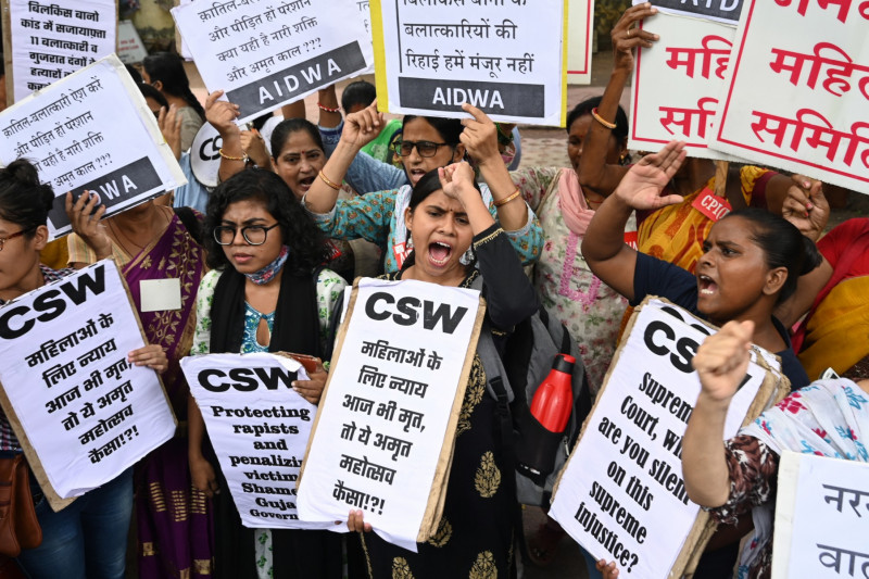 Gang-raped woman ‘numb’ after Indian state Gujarat frees her attackers