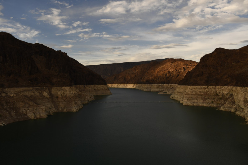 Lake Mead murders: gun found near body in barrel