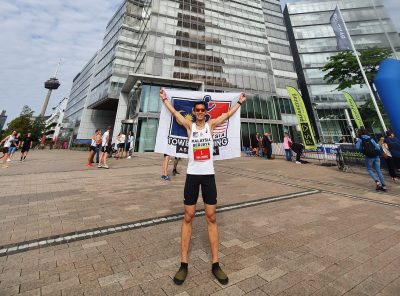 Onward and upward: world number one tower runner Wai Ching aims for greater heights