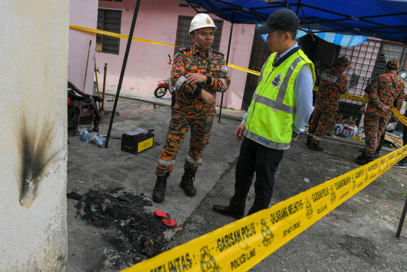 Two toddlers killed in Johor Baru house fire