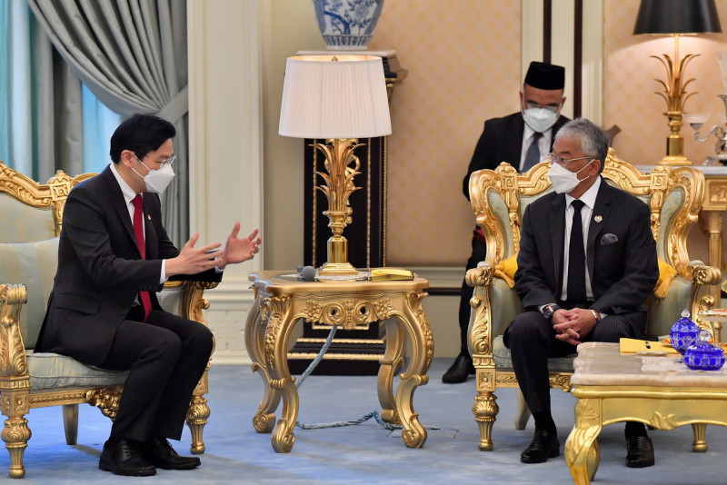 King grants audience to S’pore DPM Lawrence Wong