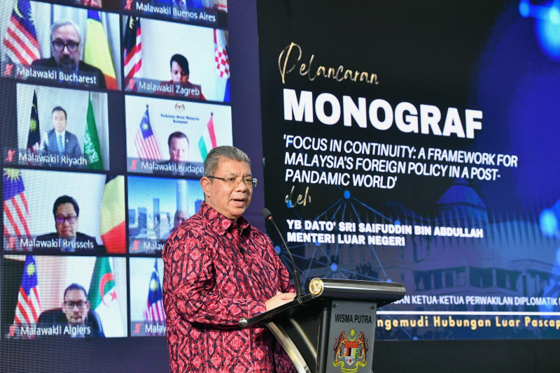 M’sian diplomats should document their experiences for reference: Saifuddin