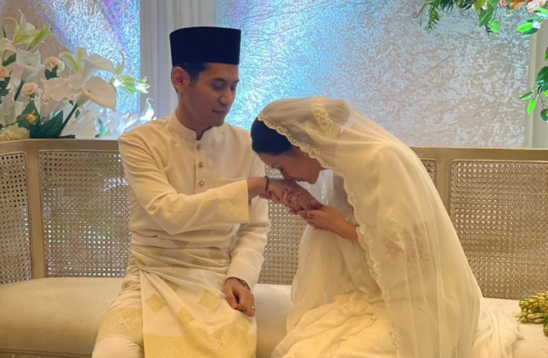 Sharifah Amani weds sweetheart Faris in private ceremony