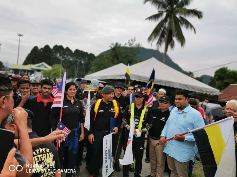 From Ipoh to Putrajaya: army vets march for govt action on welfare