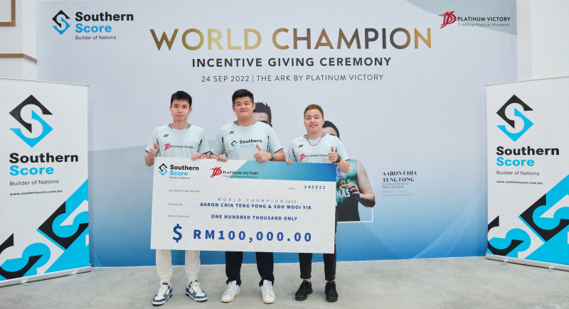 Aaron-Wooi Yik receive RM100,000 incentive for M’sia’s first title at Tokyo world meet