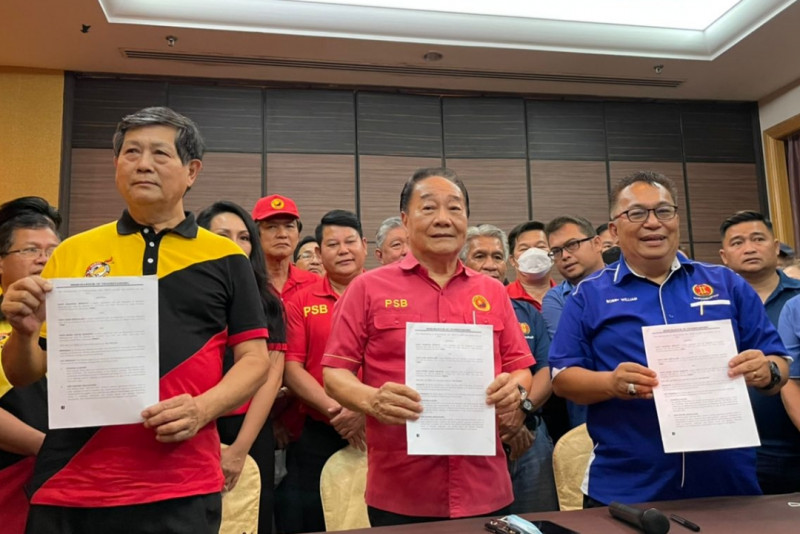 Three S’wak opposition parties formalise GE15 collaboration