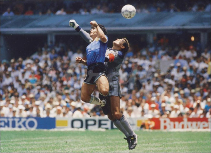Maradona’s ‘Hand of God’ ball to go under the hammer