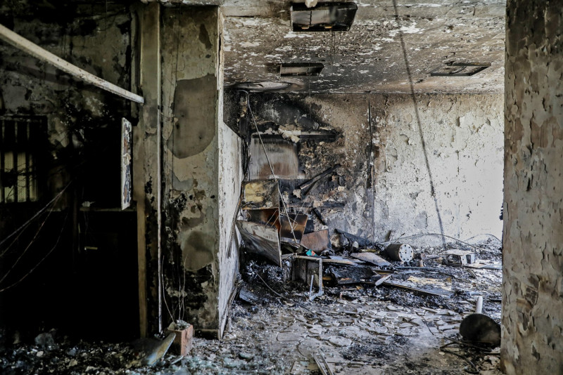 Tehran prison fire: Iran confirms eight dead