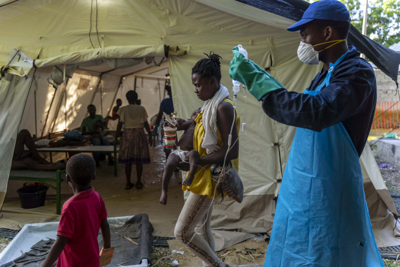Cholera cases on the rise in Haiti