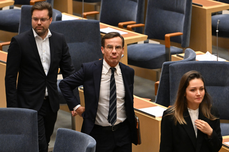 Sweden elects right-wing PM backed for first time by far-right