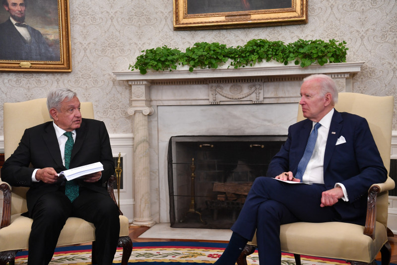 US, Mexican presidents discuss migration, security