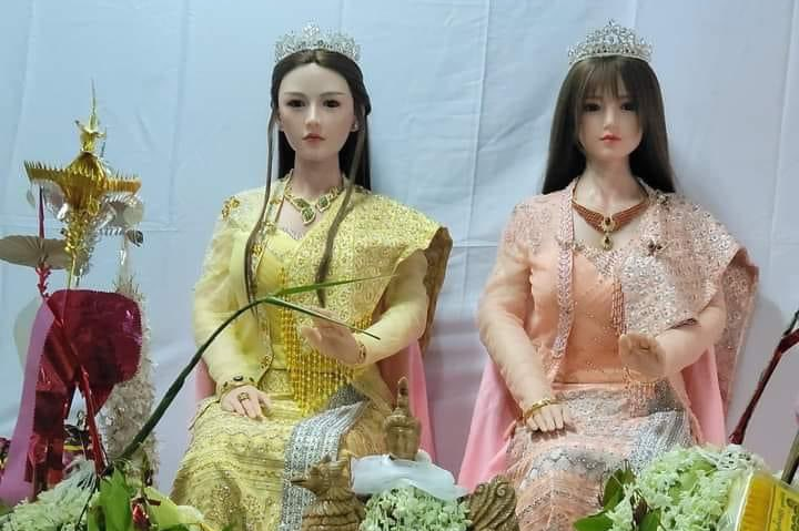 Myanmar shrine guards blow up sex doll ritual plans
