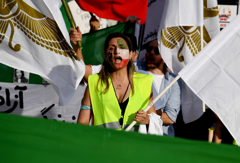 Iran tensions rise in protests ahead of Mahsa Amini ceremony