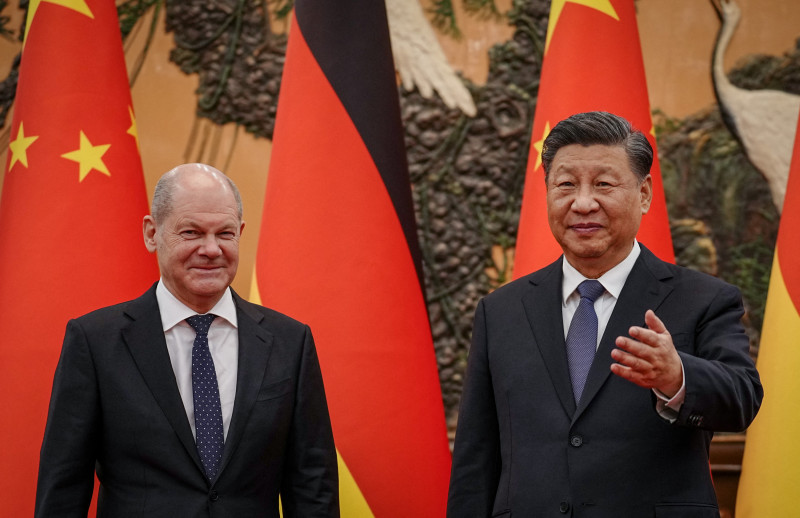 Germany’s Scholz seeks closer ties in China visit