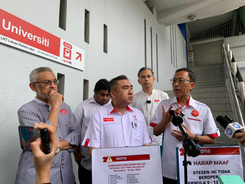 [UPDATED] Where are the ministers? Pakatan’s Fahmi slams inaction on LRT disruption