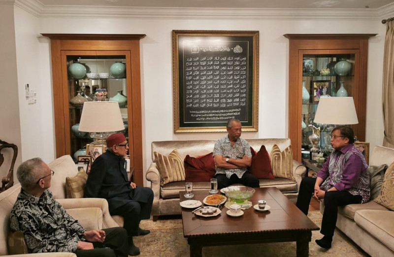 [UPDATED] GE15: Muhyiddin meets Abang Jo, Hadi over formation of new govt