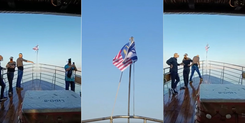 Cops probe into clip of M’sians waving Jalur Gemilang alongside Israeli flag