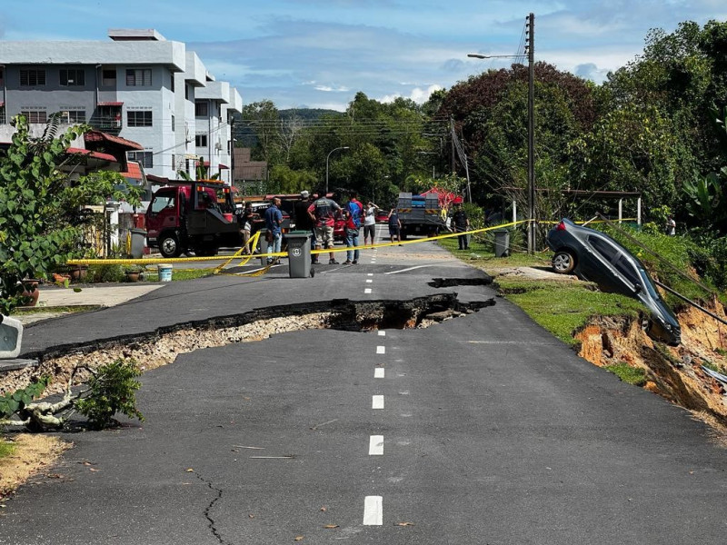 Taman Bukit Berlian landslide area declared as disaster site: Negri authorities