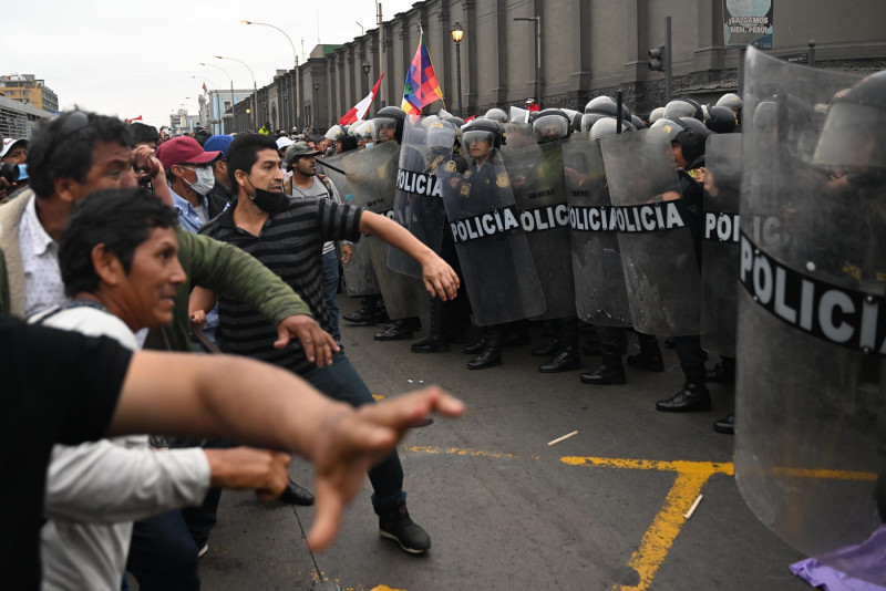 Lima records first protest death after Peru lawmakers reject snap elections