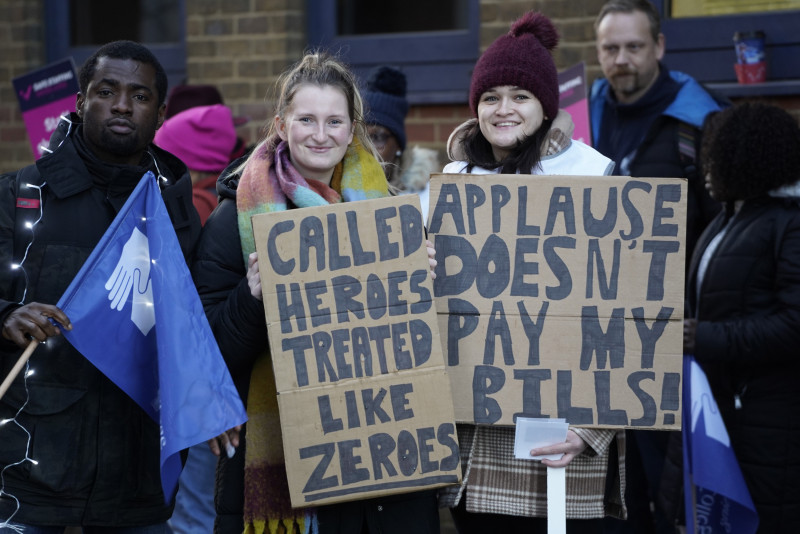 Ambulance workers join nurses in widening UK strikes over pay dispute
