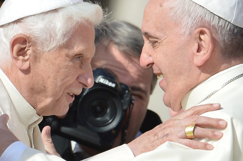 Pope says critics ‘exploited’ predecessor’s death