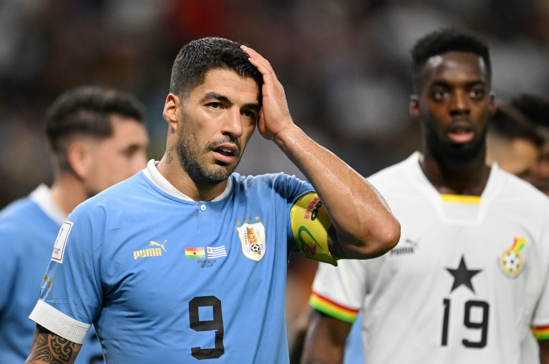 Uruguay’s World Cup dreams over despite beating Ghana