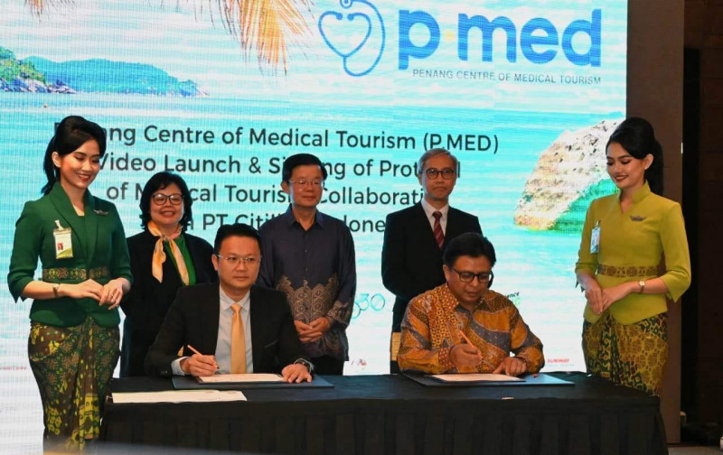 Penang inks MoU with PT Citilink Indonesia to boost medical tourism