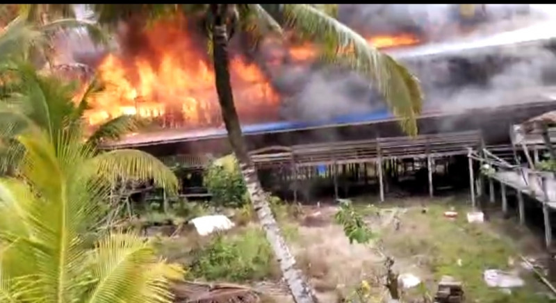 Longhouse blaze near Bakun Dam leaves resettled natives homeless