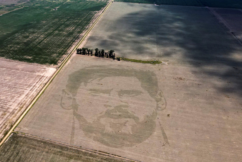 Argentine corn farm gets its own Messi ‘tattoo’