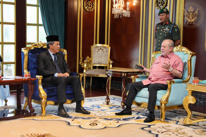 Johor sultan receives final report of Batu Puteh task force