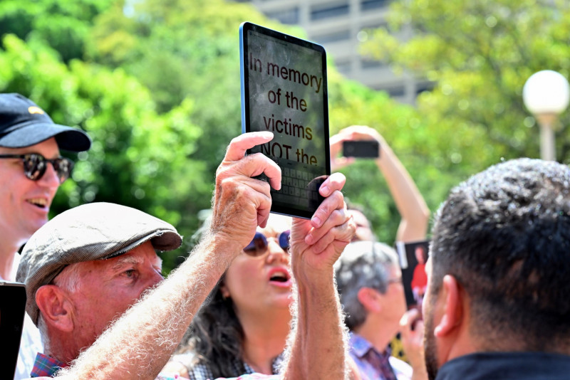 Late Australian cardinal Pell’s funeral sparks Sydney protests