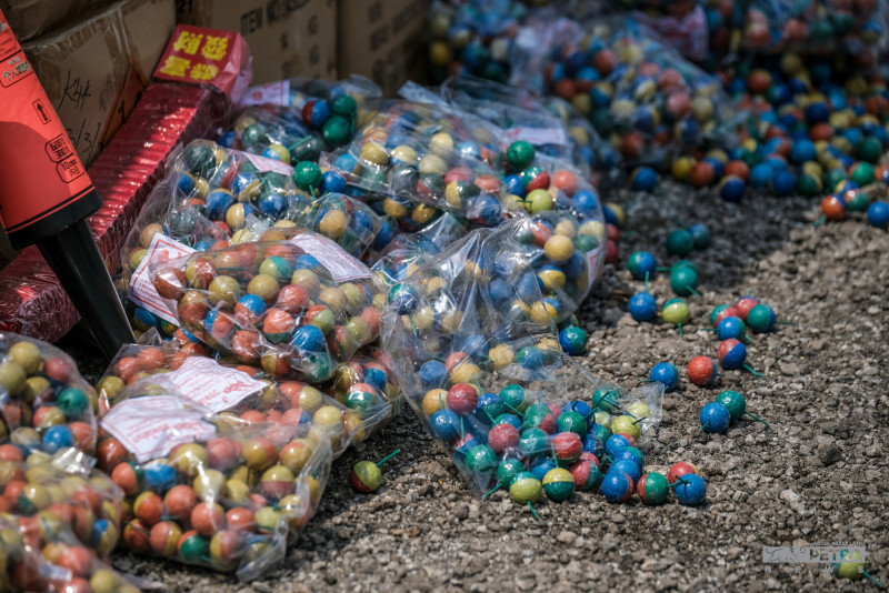 Modified firework explosion injures four children