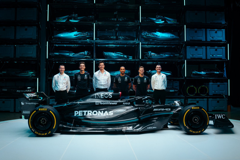 Mercedes back to black for 2023 F1 season