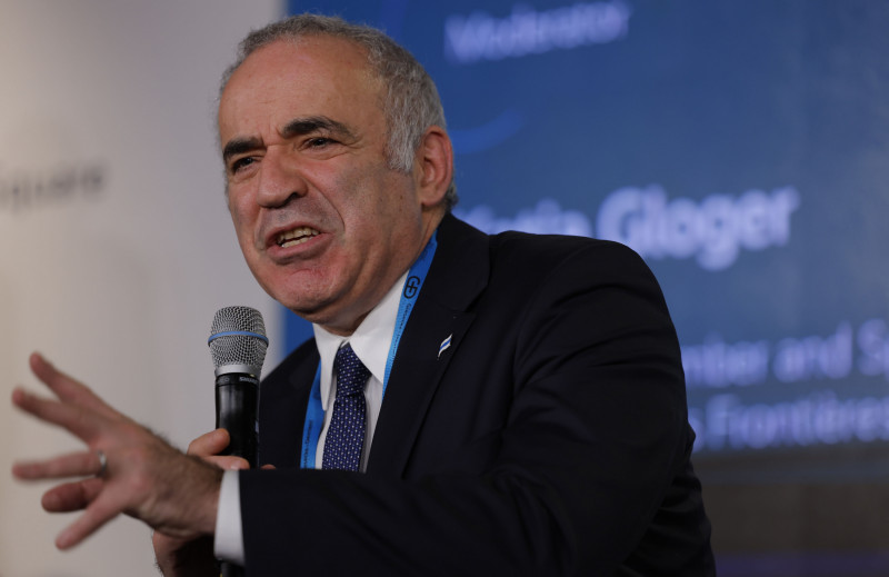 Ukraine must win for change in Russia: ex-chess champion Kasparov