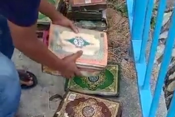 Cops take statement from eight people over Quran dumping case