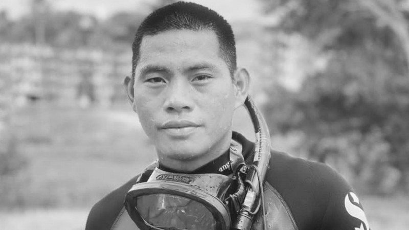 Body of drowned commando arrives in Sandakan for burial
