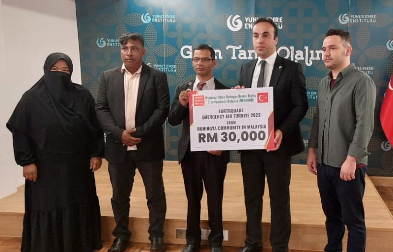 Rohingya in M’sia band together for Turkiye quake donation drive