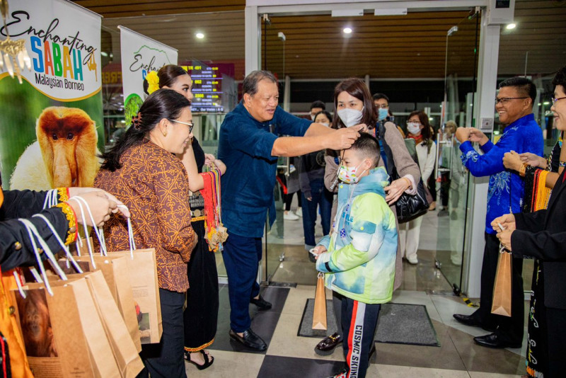 Sabah welcomes first direct flight from China since pandemic