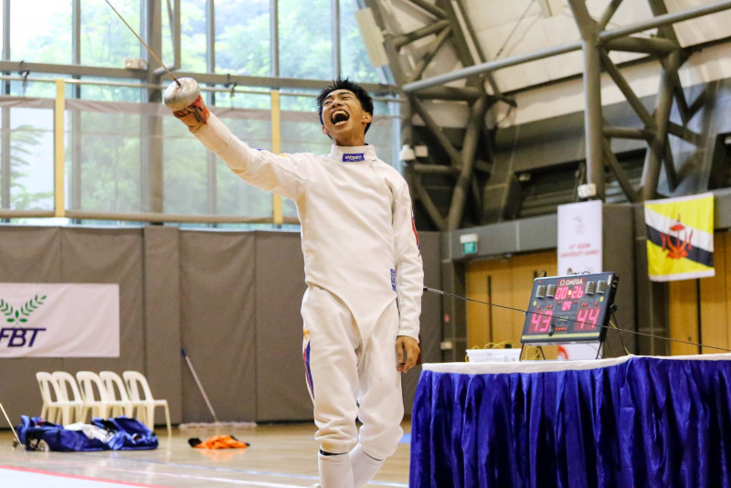 Fencers Joshua, Hans vie for Paris 2024 tickets