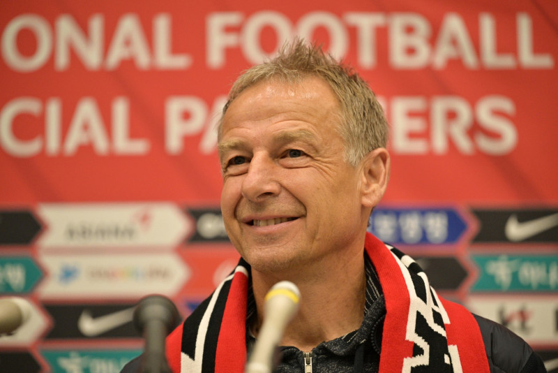 ‘Proud’ Klinsmann vows to reign over Asia as South Korea boss