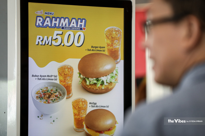 McDonald’s Menu Rahmah proves food not low class: Salahuddin