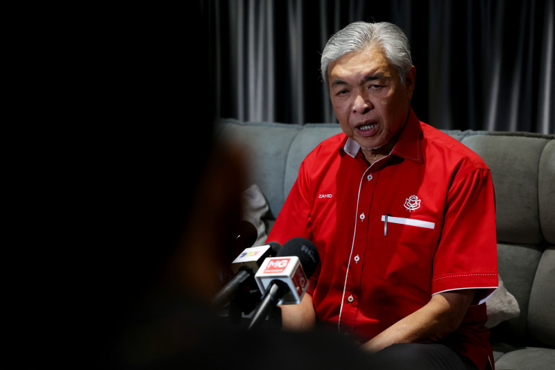 No factions: Zahid denies interfering in party polls