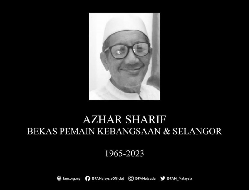 80s footballer Azhar Sharif dies aged 58