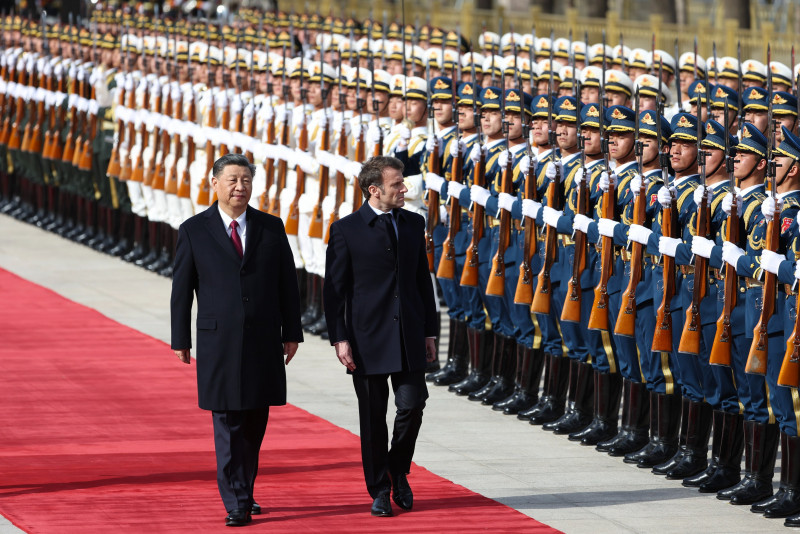 Macron says counting on Xi to ‘bring Russia to its senses’