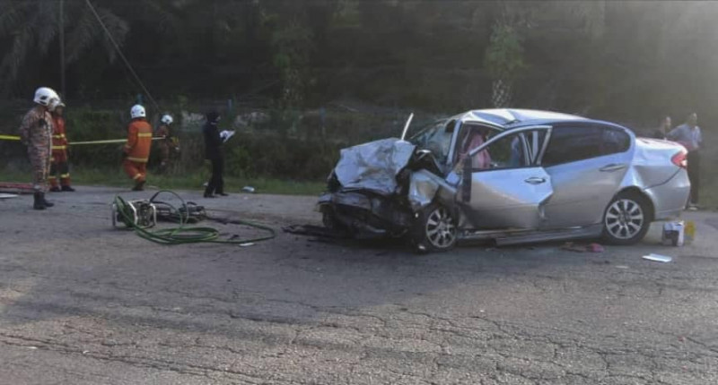 Car crash in Kemaman kills four, including baby